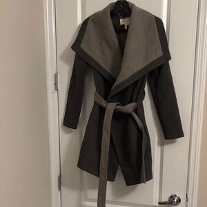 BCBGeneration Two-Tone Gray Wool  Coat